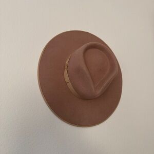 Lack Of Color Brown Fedora Hat